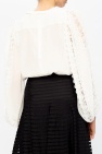 Chloé Openwork trim top