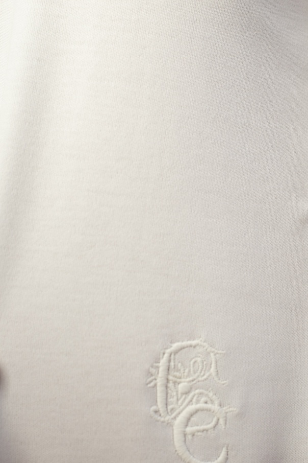 Le Buns Chloe organic cotton high rise cheeky brief in white