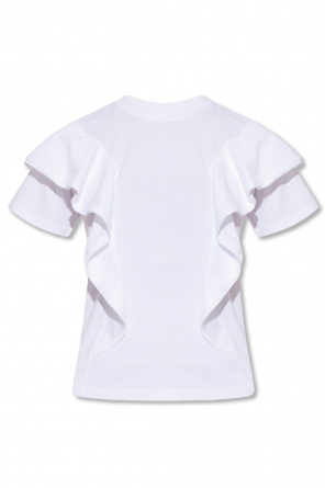 chloe embroidered cotton t shirt
