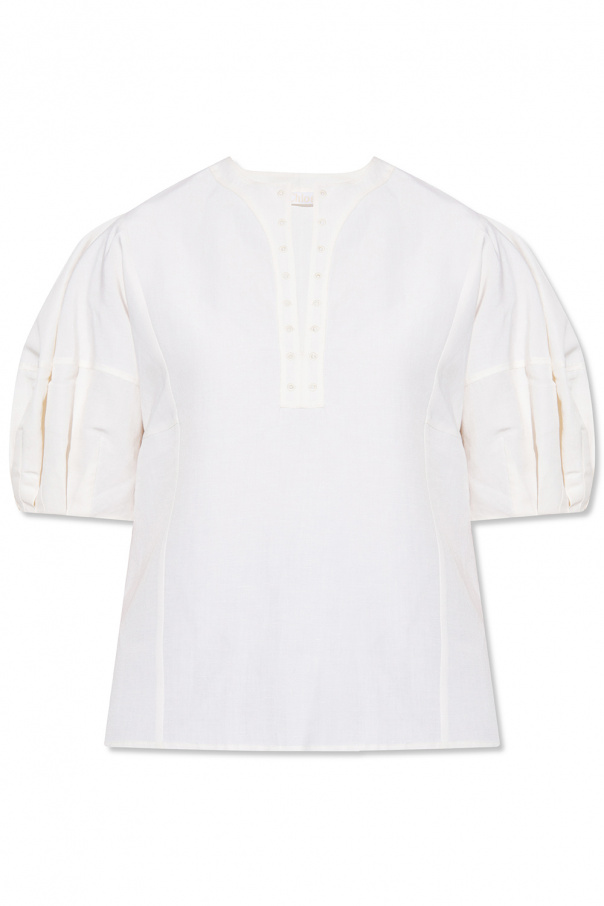 Chloé Top with puff sleeves | Women's Clothing | Vitkac