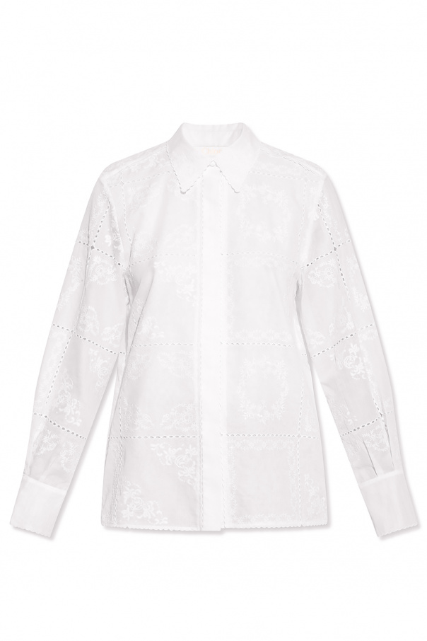 Chloé Embroidered shirt