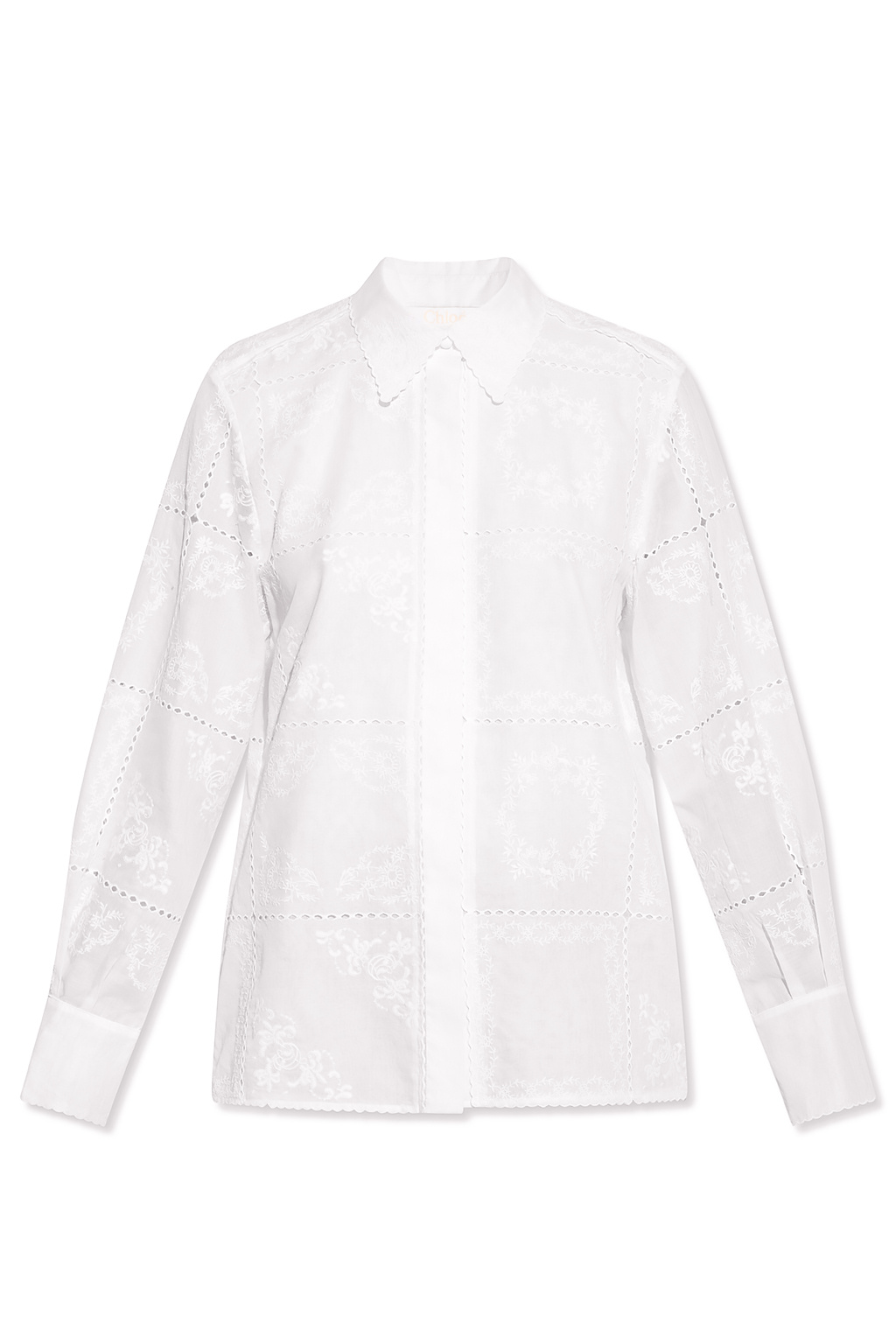 Chloé Embroidered shirt