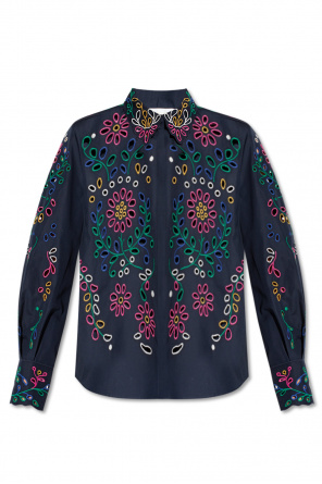 see by chloe floral long sleeve blouse item