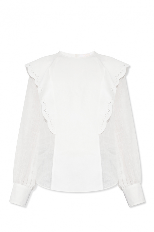 Chloé Openwork top