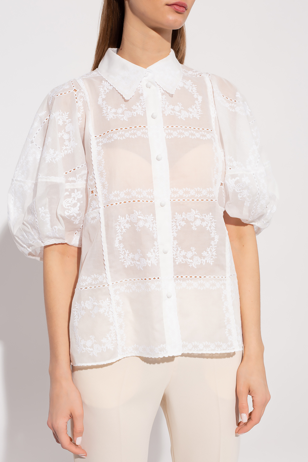 Chloé Embroidered shirt