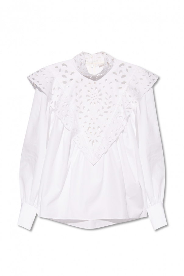 Chloé Top with standing collar