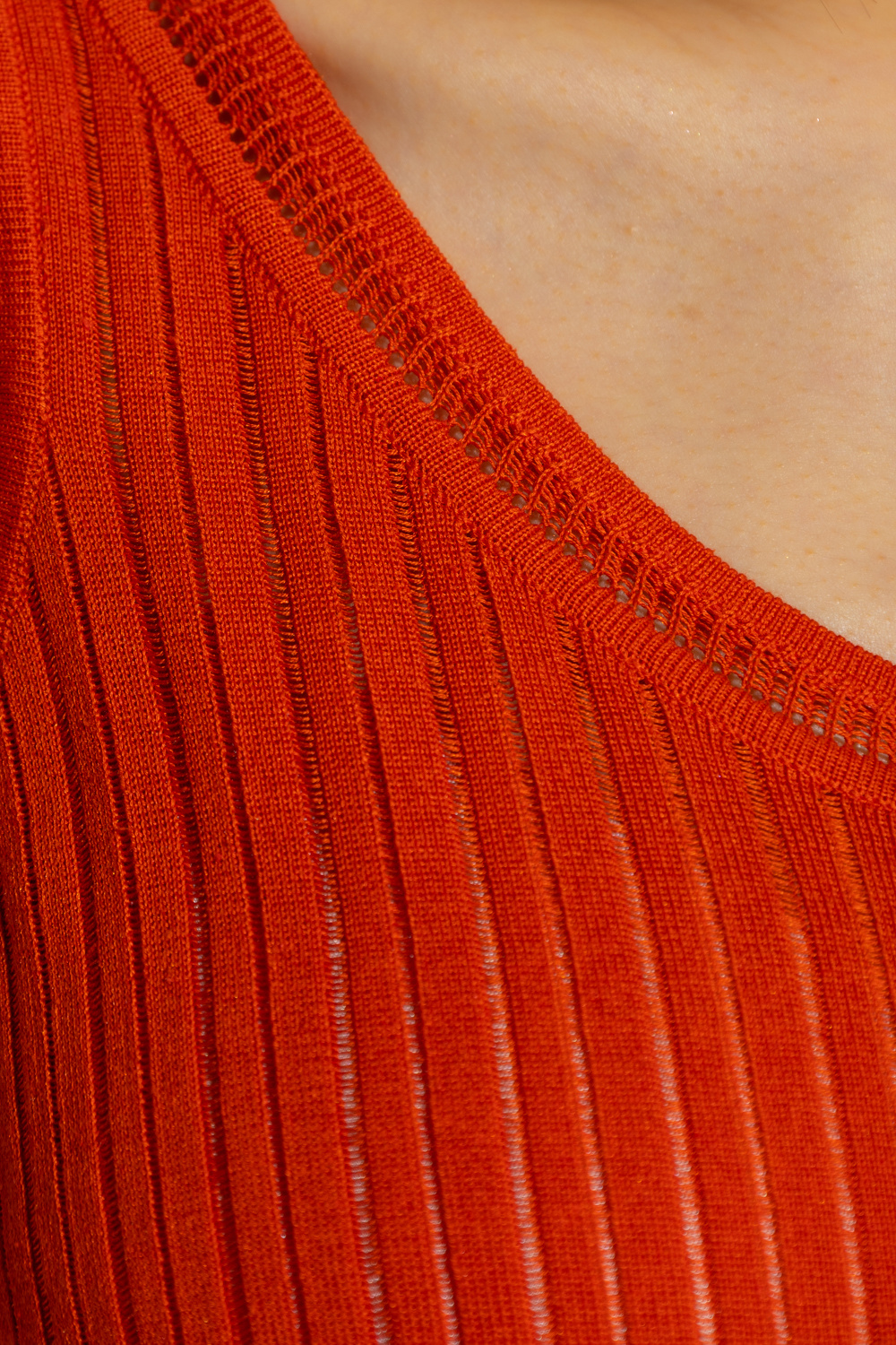 Chloé Ribbed sleeveless top