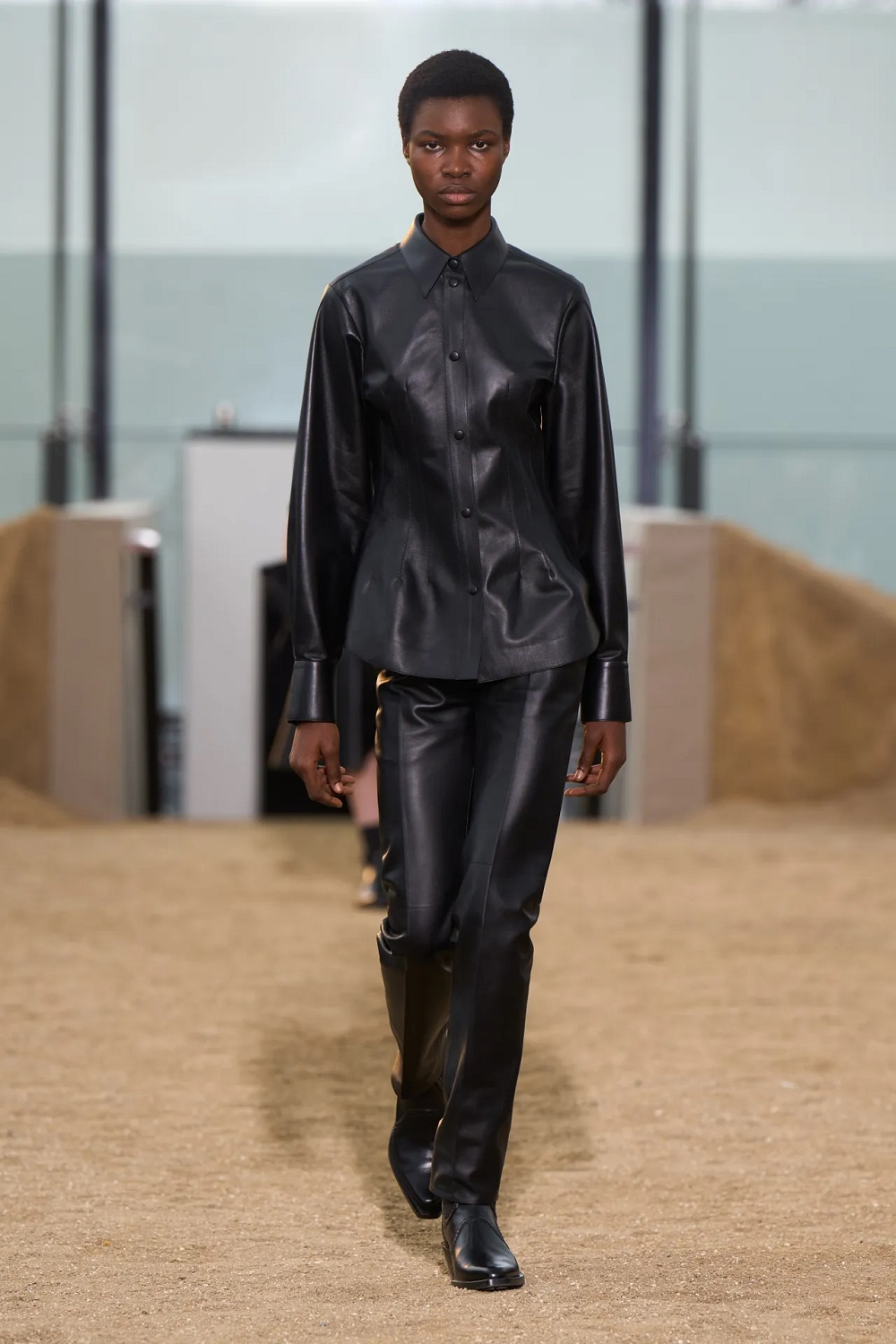 Chloé Leather shirt