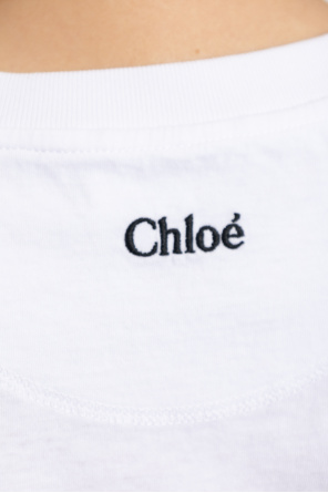 Chloé T-shirt z logo