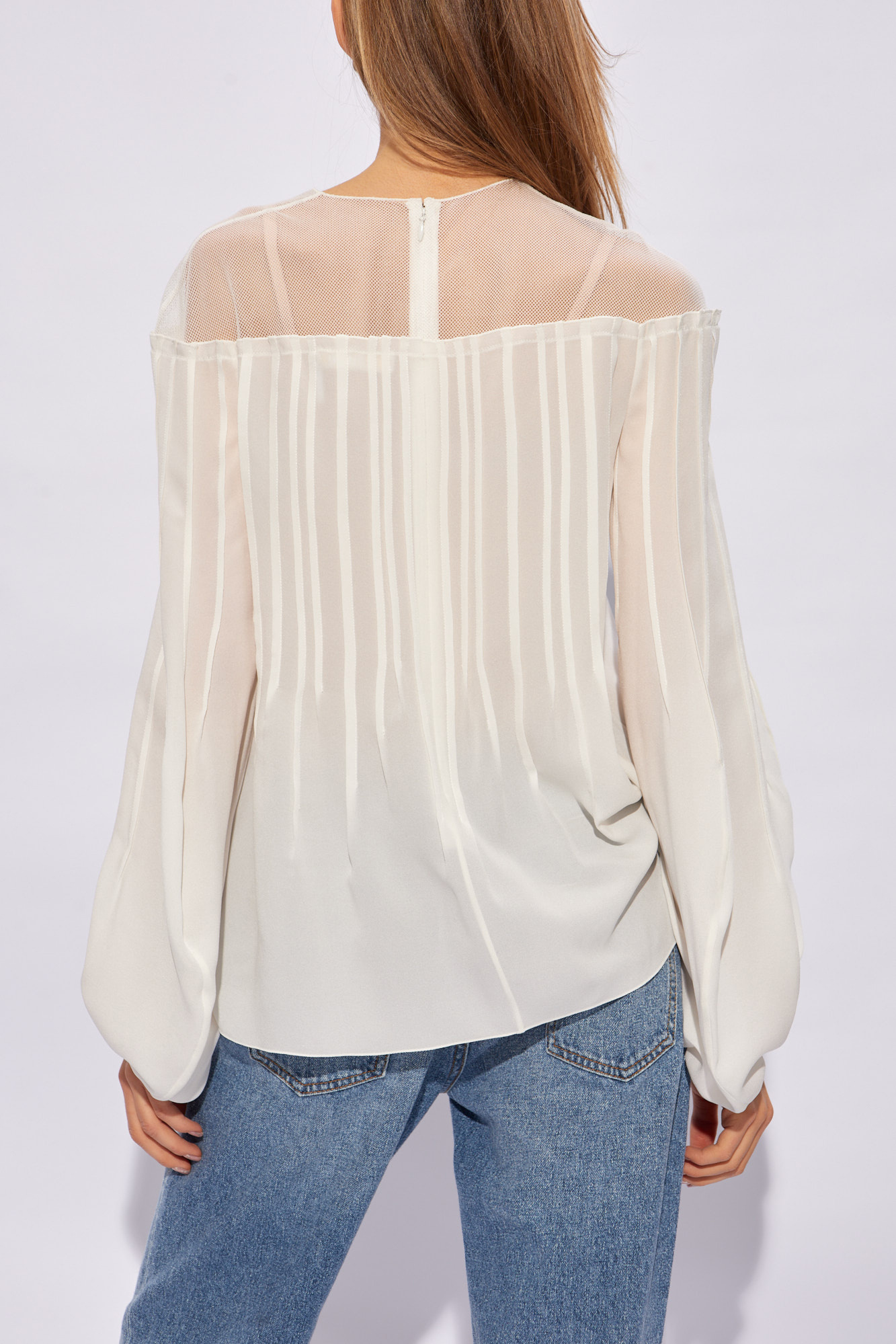 Chloé Jedwabny top