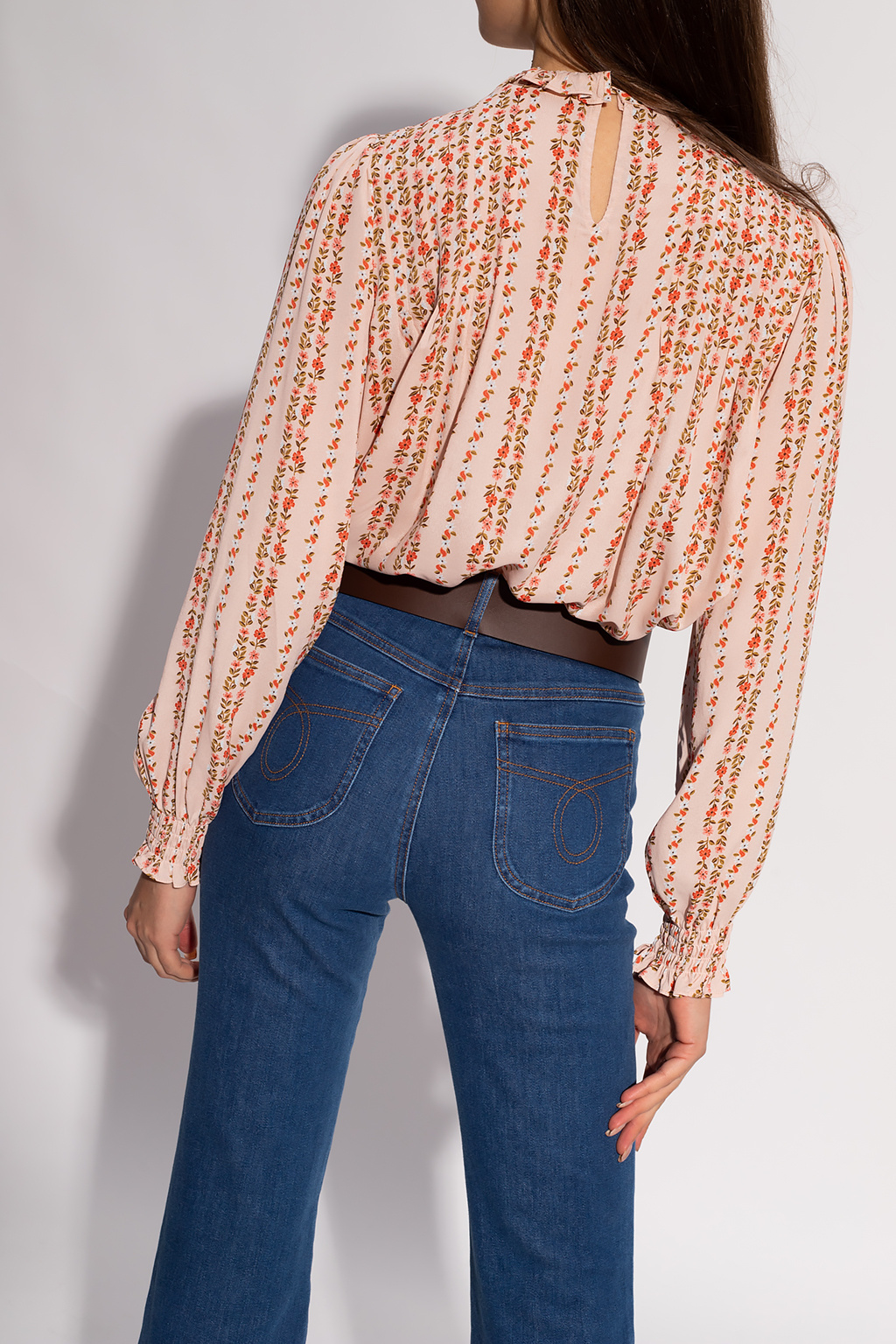 See By chloe Jeans Top with floral motif