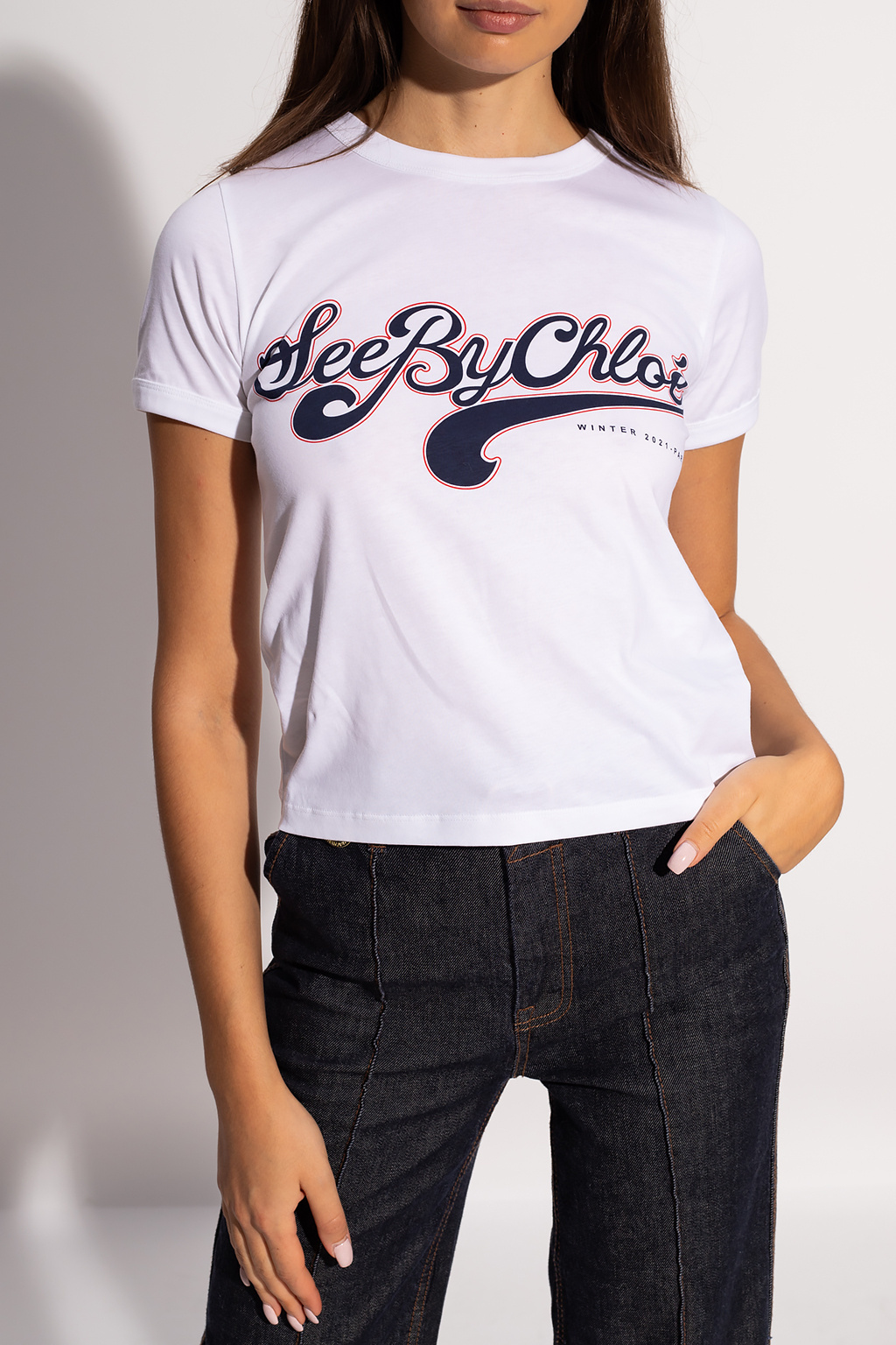 See By Chloé Logo T-shirt