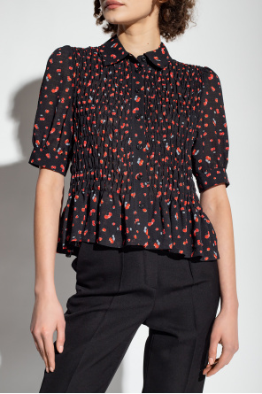 See By Chloé Textured shirt with short sleeves