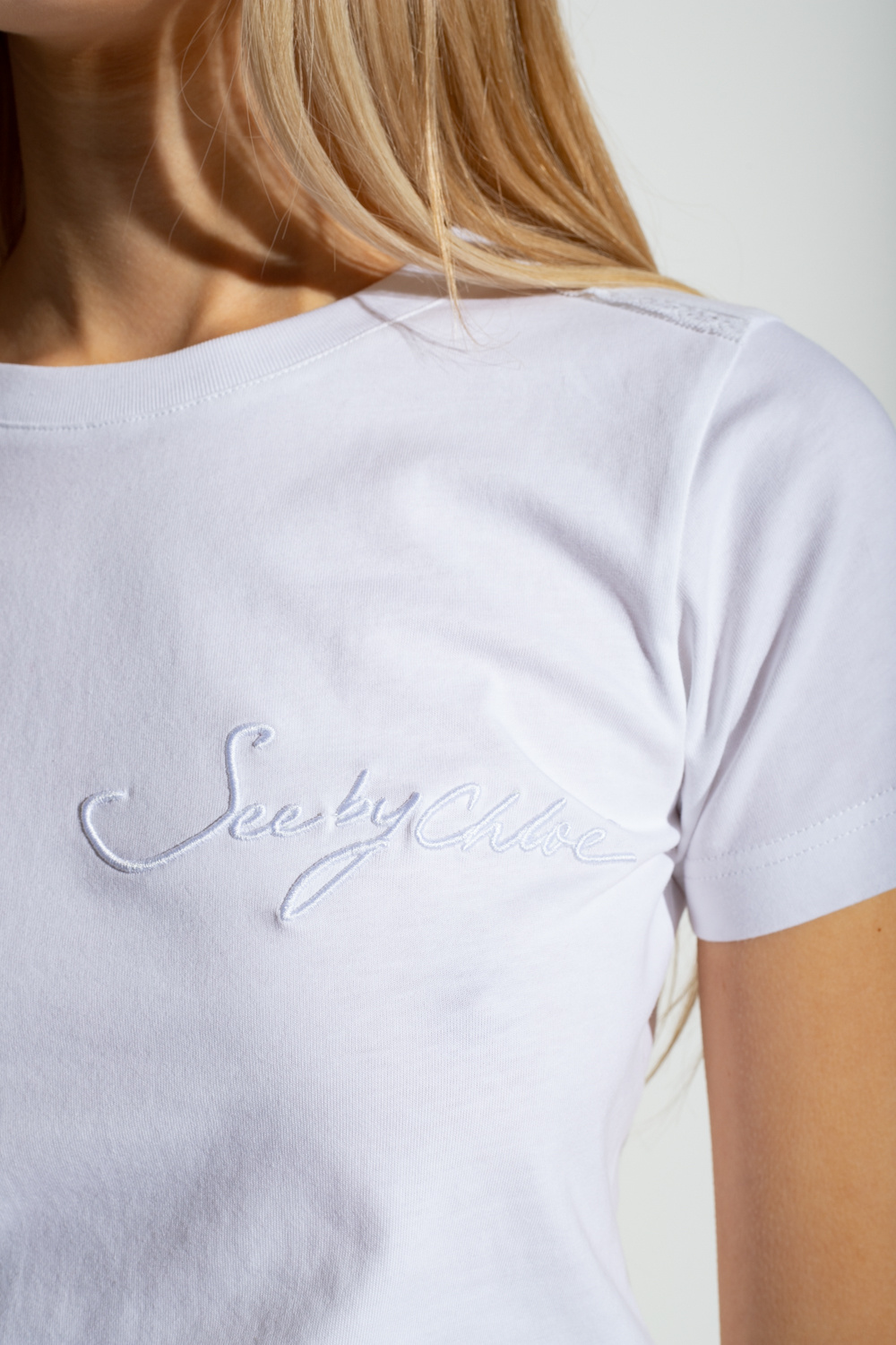 See By Chloé Logo T-shirt