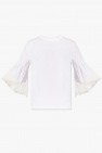 chloe pussy bow fastening puff sleeve jumper item