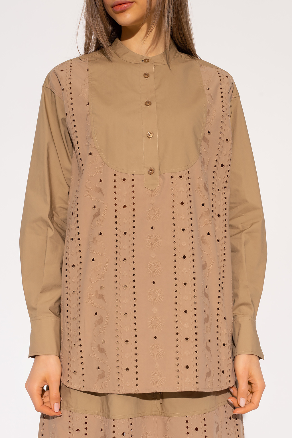 See By Chloé Openwork top