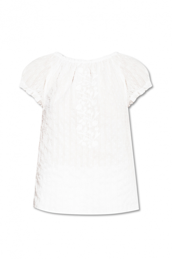 See By Chloé openwork sweater see by shoulder chloe pullover