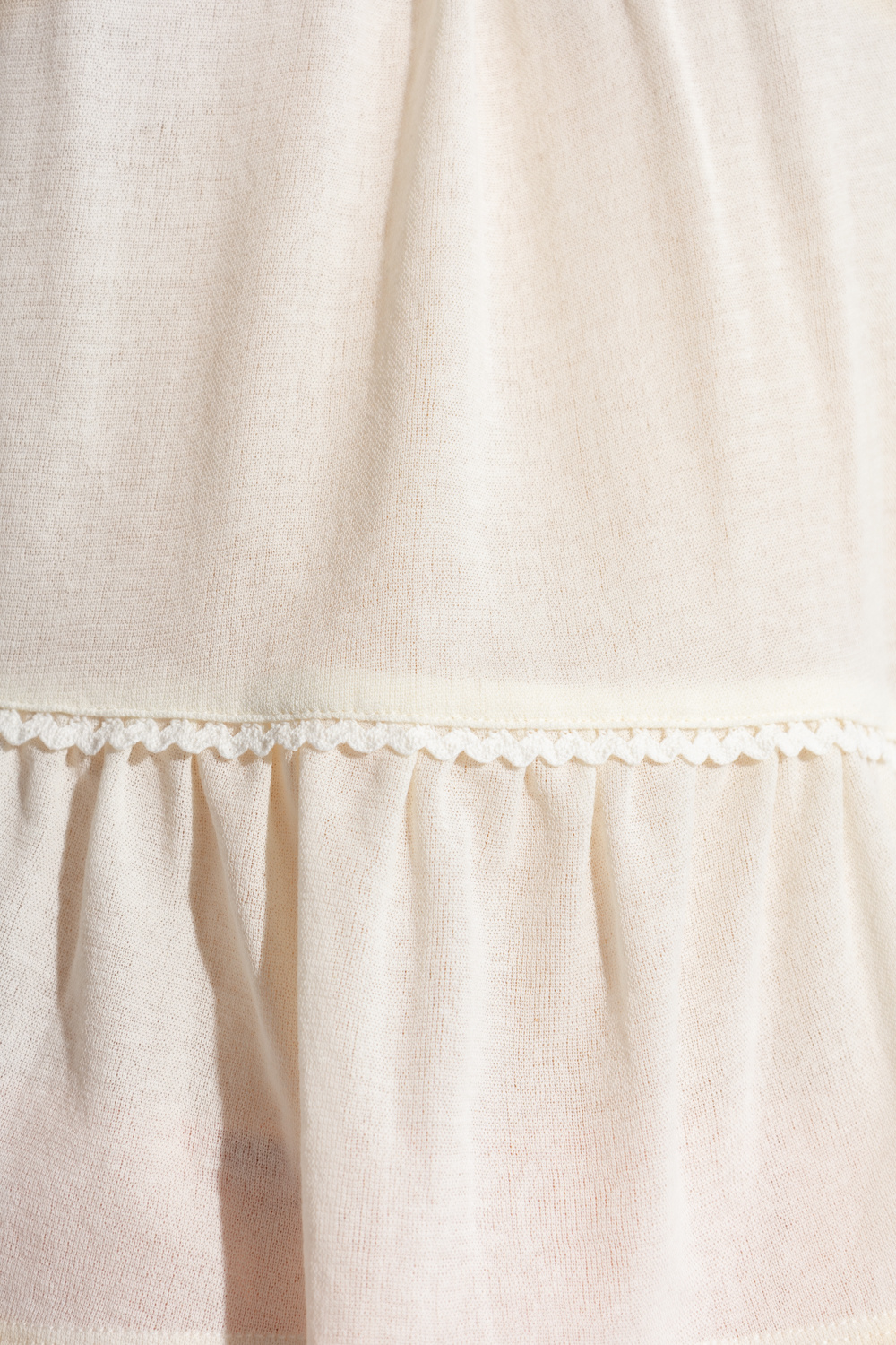 See By Chloé see by sonnie chloe gathered detailing denim midi skirt item