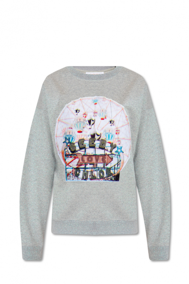 See By Chloé Sweatshirt with lurex threads