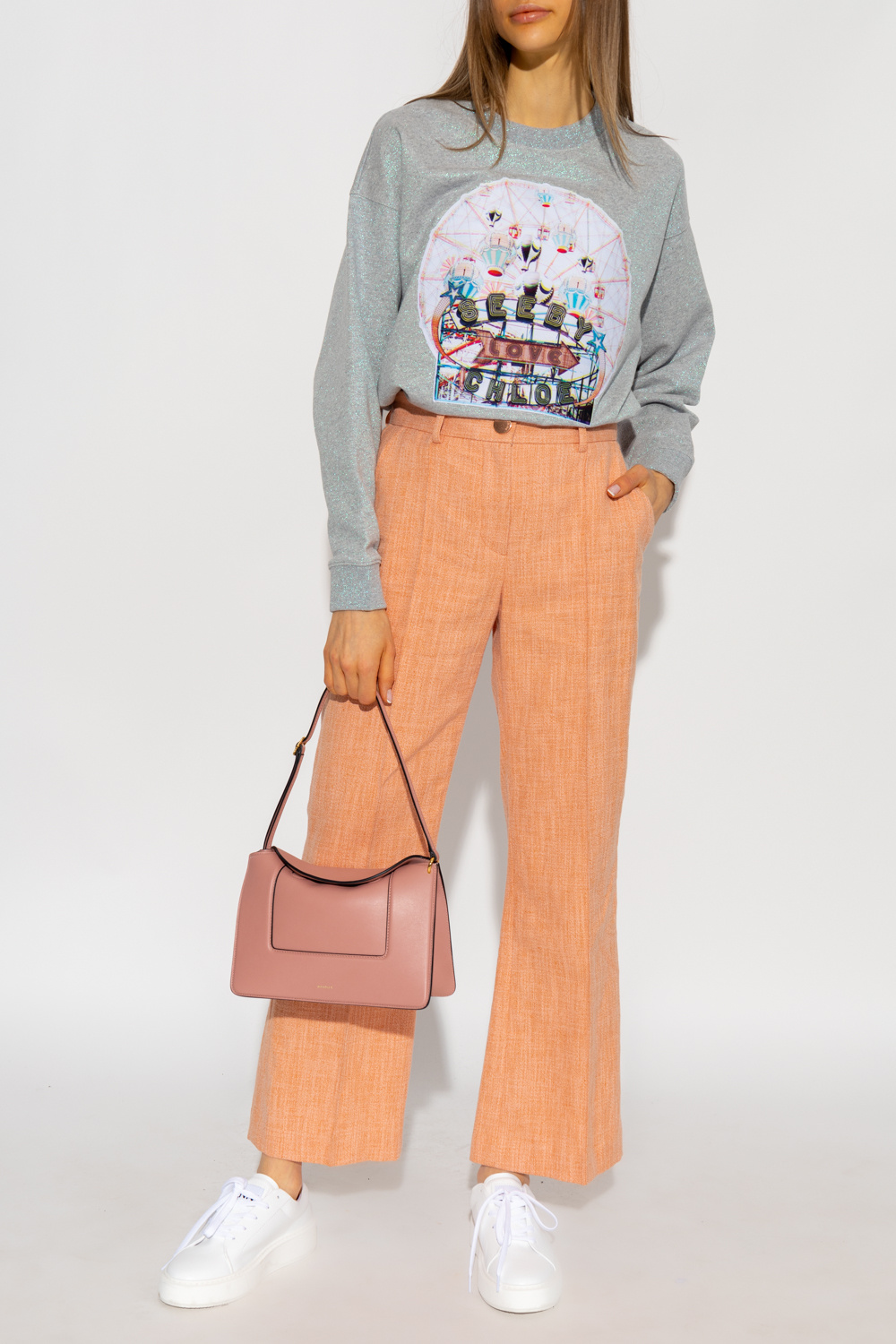 See By Chloé Sweatshirt with lurex threads