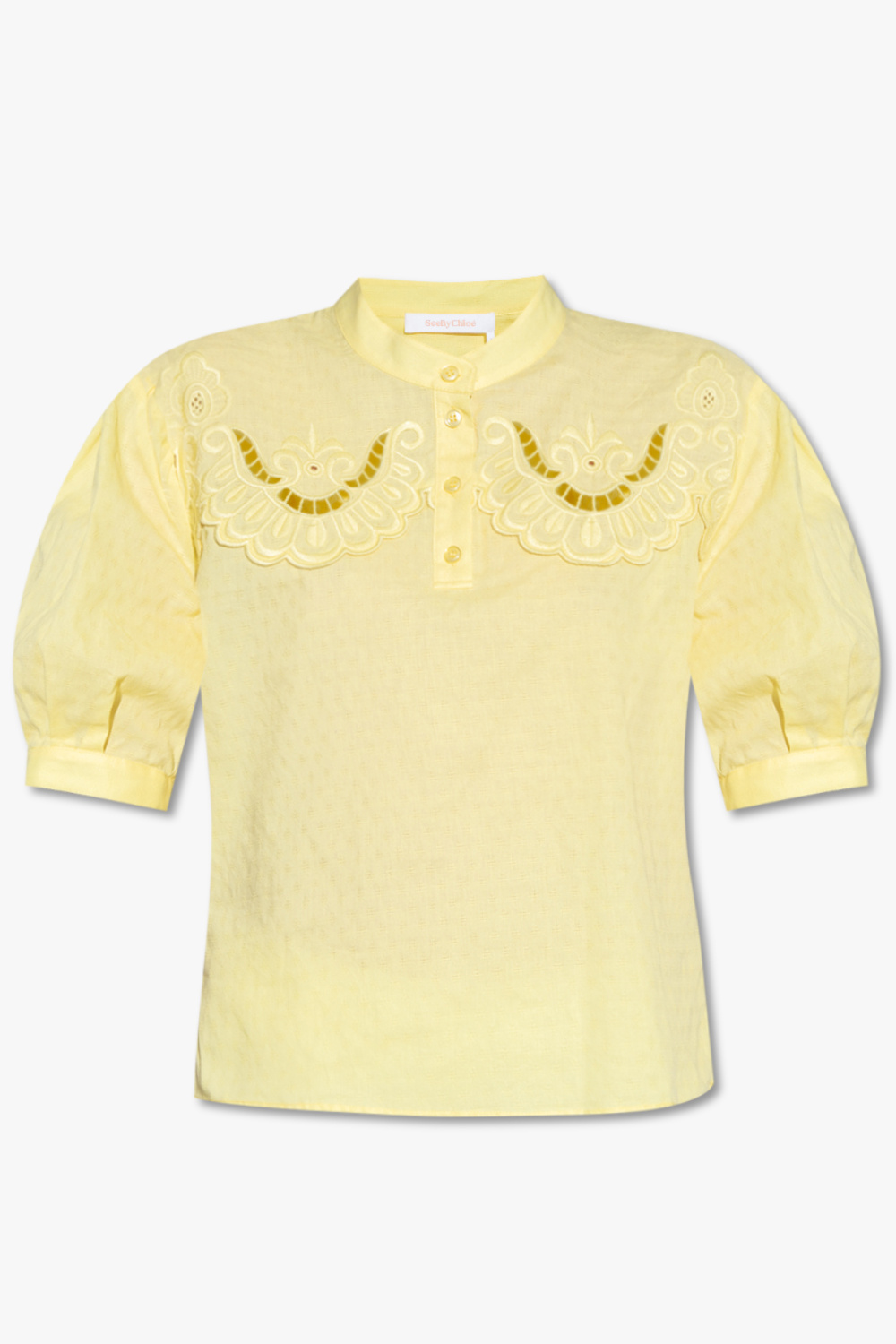 See By Chloé Lace-trimmed top