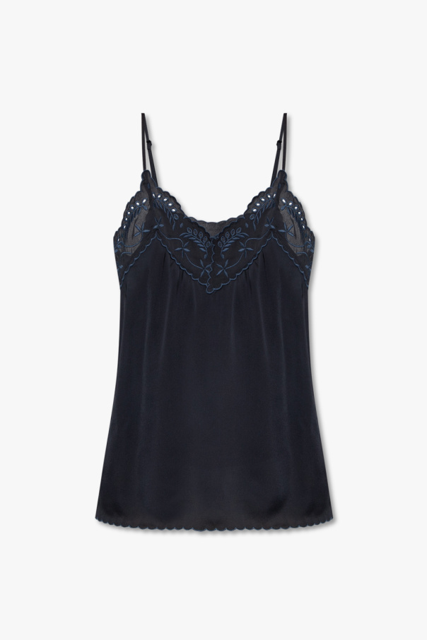 See By Chloé Embroidered tank top