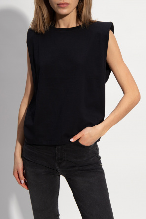 AllSaints ‘Coni’ tank top with shoulder pads