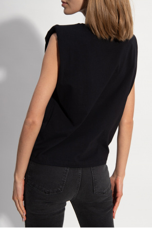 AllSaints ‘Coni’ tank top with shoulder pads