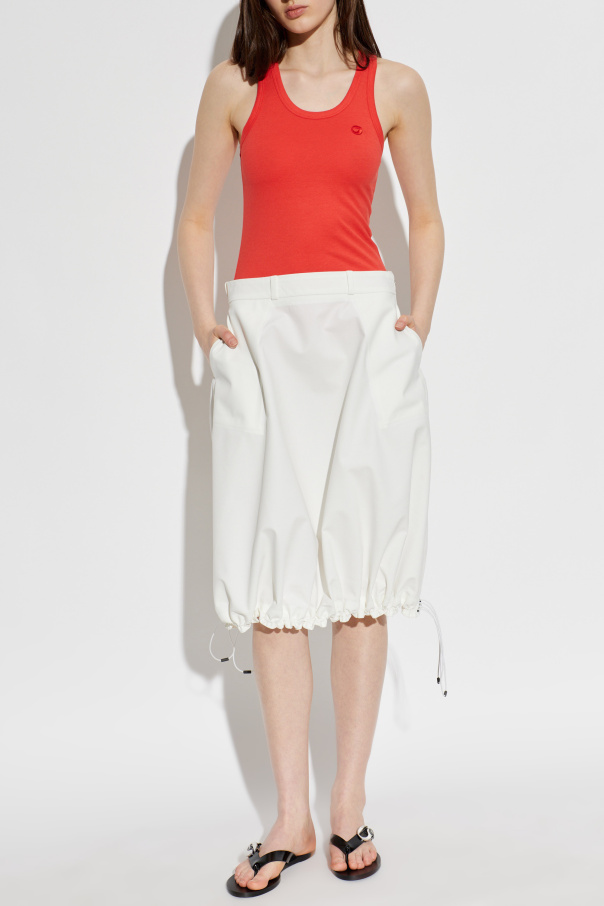 Coperni Top con logo bordado