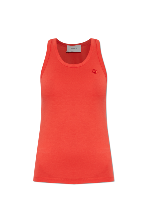 Top con logo bordado