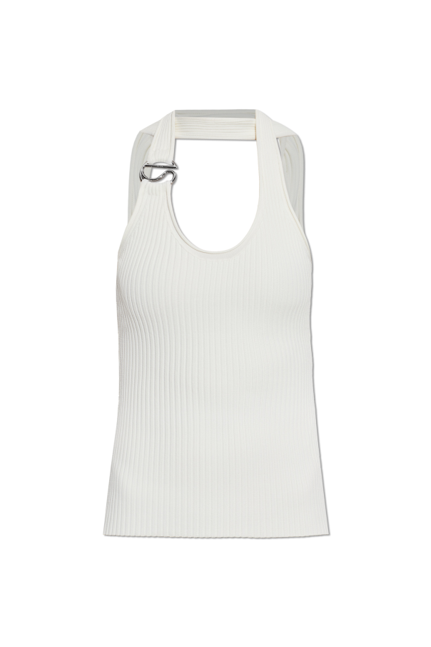 Off-shoulder top od Coperni