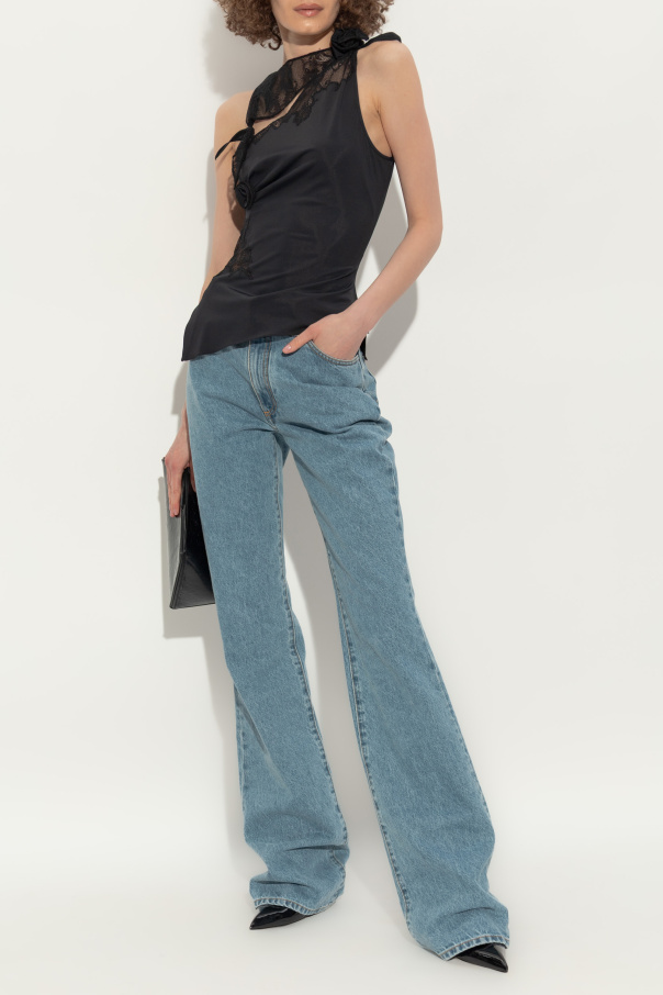 Coperni Top with lace inserts