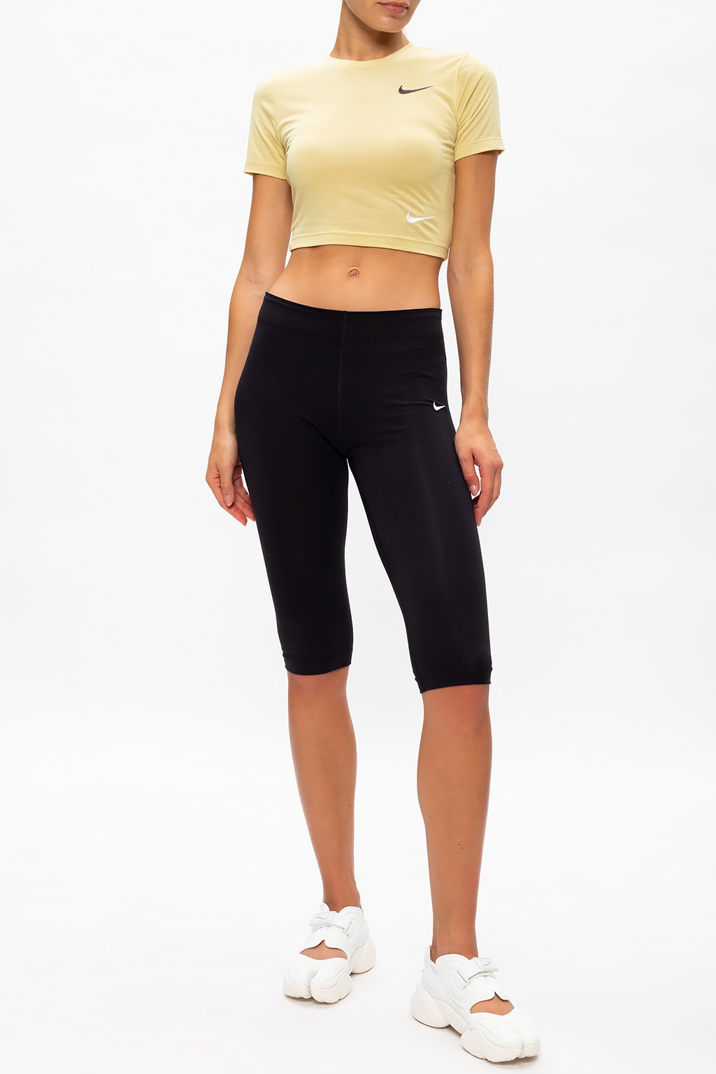 Nike Cropped T-shirt with logo