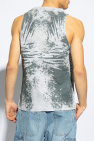 Diesel GREY Sleeveless T-shirt 'D-TWISTY-C-FSE'