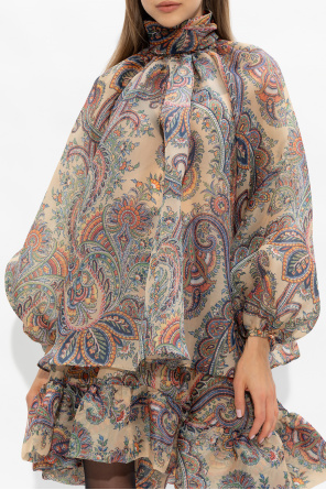 Etro Patterned top from organza