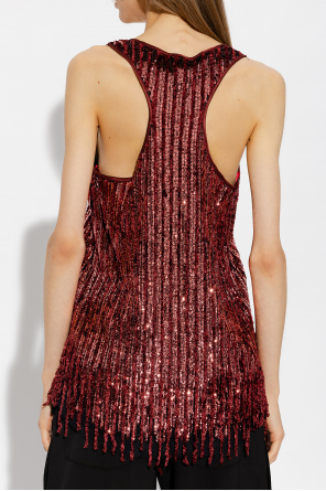 Etro Sleeveless top with sequins