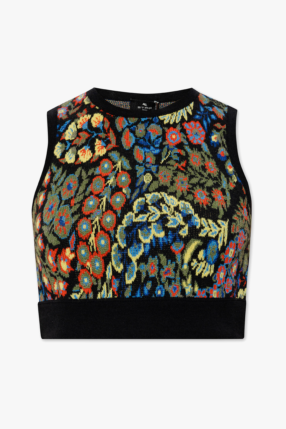 Etro Wool crop top