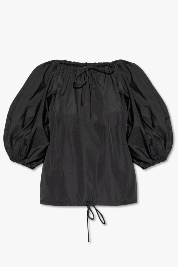 Emporio Armani Top with puff sleeves