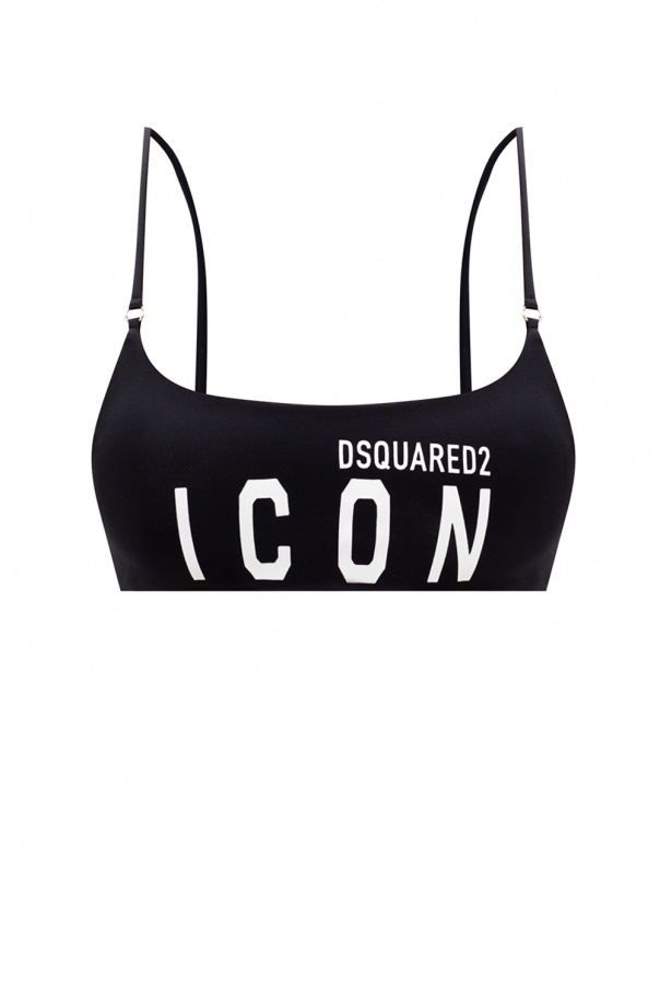 Dsquared2 Logo bikini top