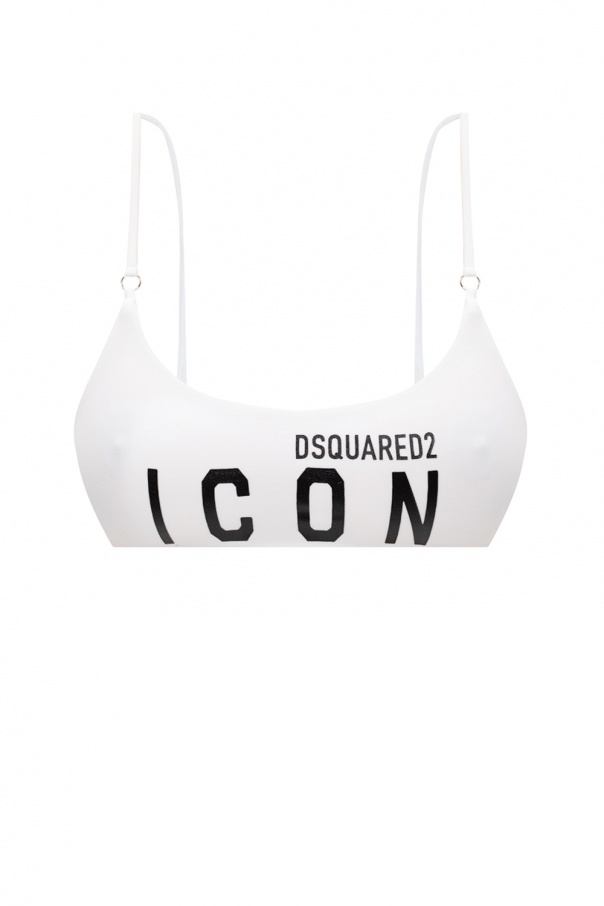 Dsquared2 Logo bikini top