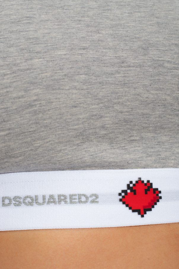 Dsquared2 Cropped T-shirt with logo