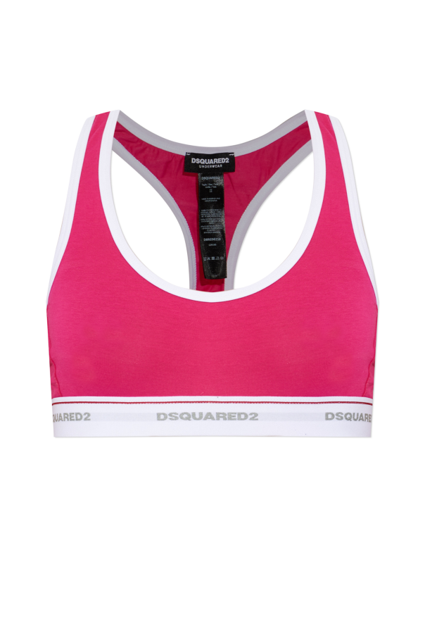 Lingerie top with logo od Dsquared2