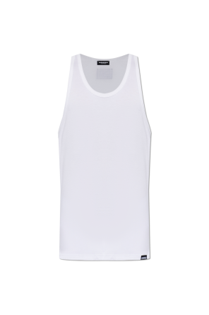 Lingerie top with a round neckline