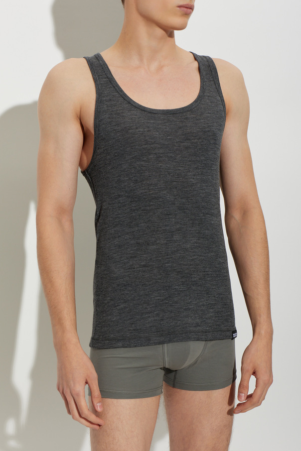 Dsquared2 Top de lana lencero