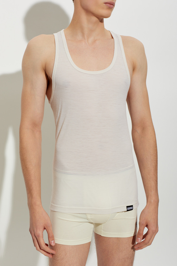 Dsquared2 Camiseta de tirantes de lana