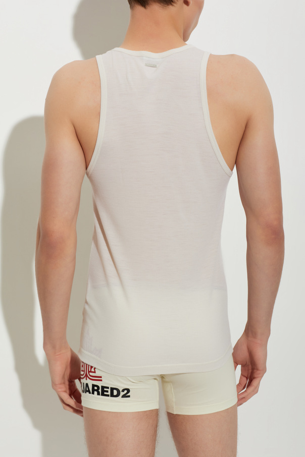 Dsquared2 Camiseta de tirantes de lana