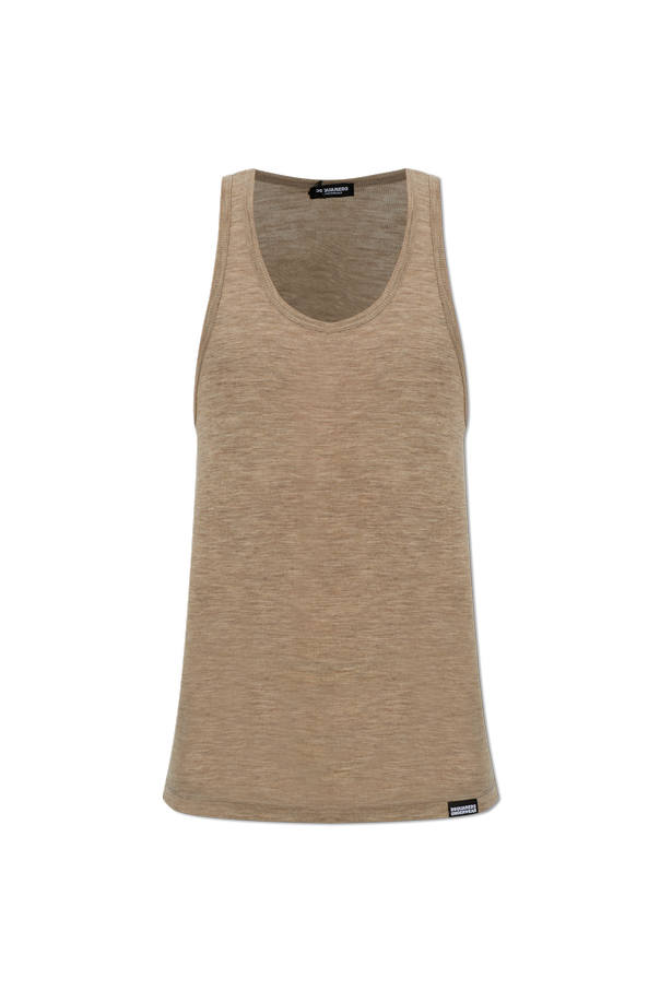 Wool tank top od Dsquared2