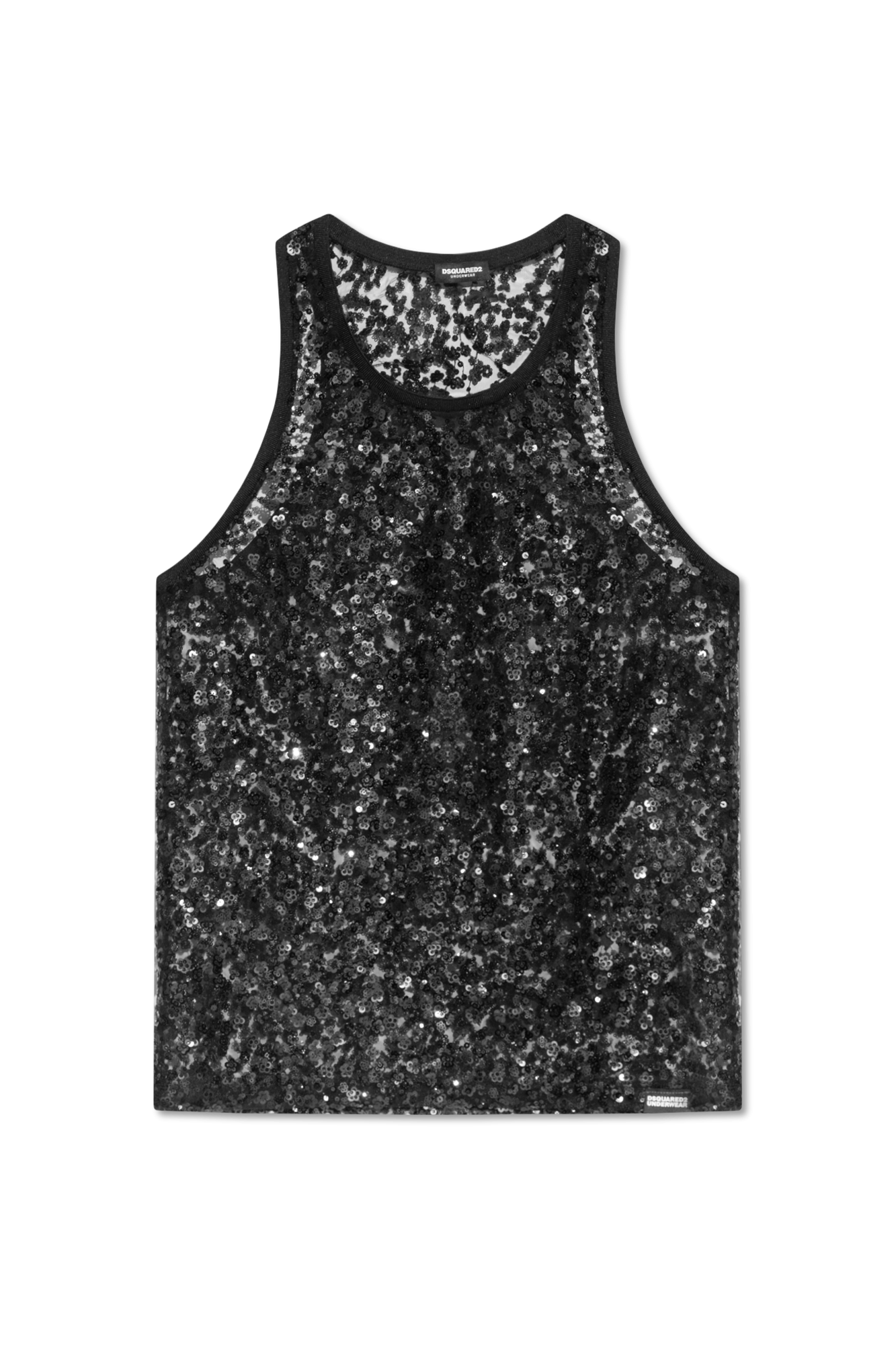 Dsquared2 ‘Underwear’ collection sequinned top