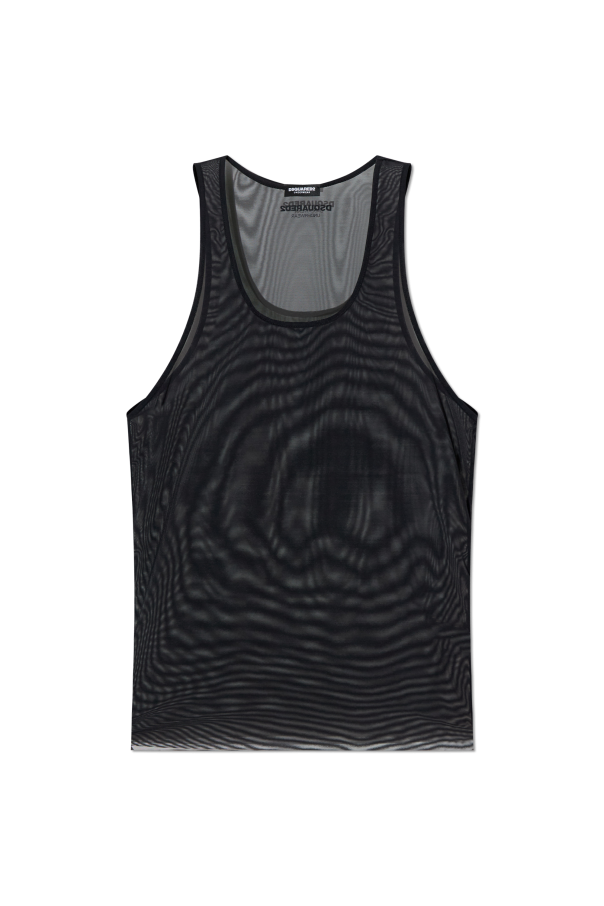 Sleeveless underwear T-shirt od Dsquared2