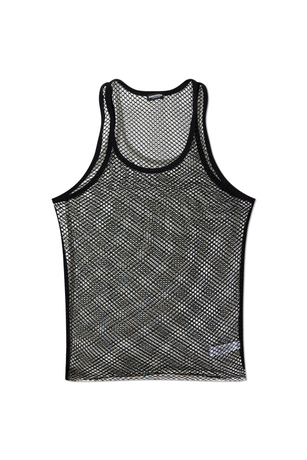 Transparent sleeveless top od Dsquared2